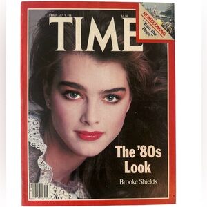 Vintage TIME Magazine February 9 1981 Brooke Shields